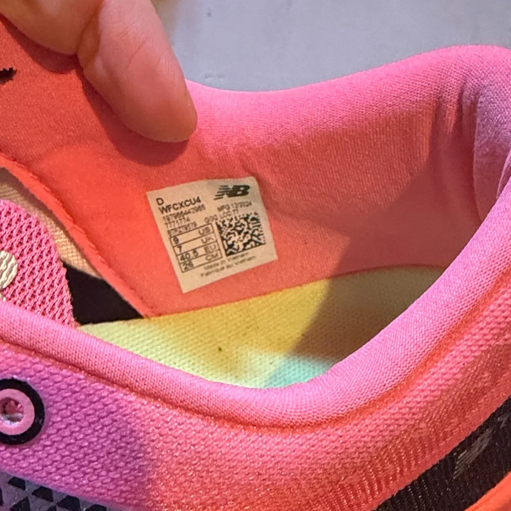 New Balance FuelCell Rebel v4
Women's Pink and Black Athletic Shoes - Picture 6 of 8